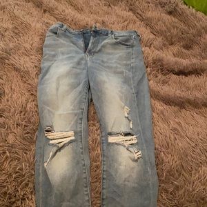 American eagle high rise skinny jeans
